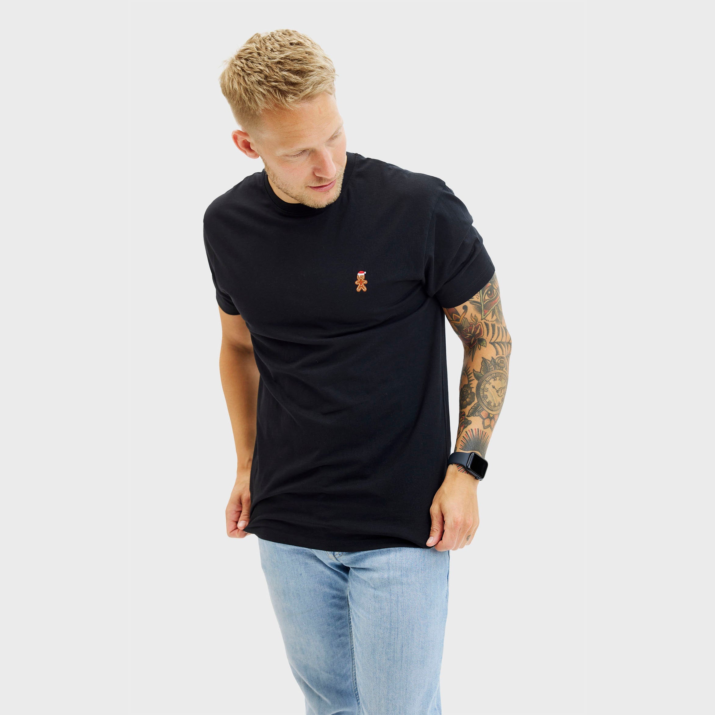 The Christmas cookie t-shirt svart - Herre